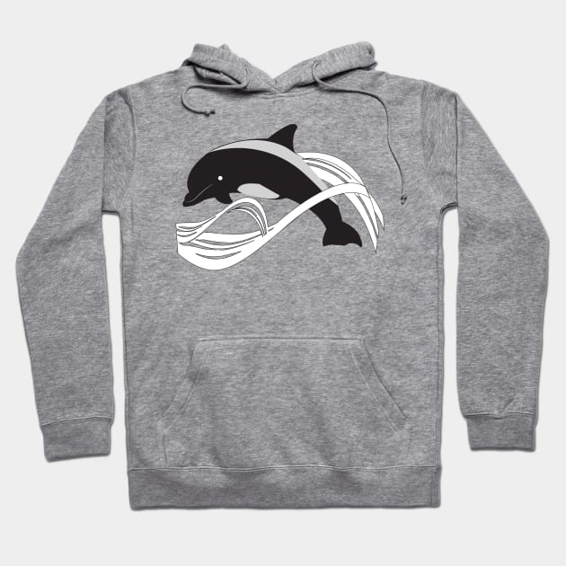 Dolphin Hoodie by dddesign